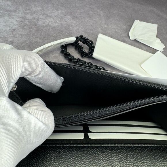 Chanel NEW Caviar My Everything Wallet on a Chain - Picture 12 of 16